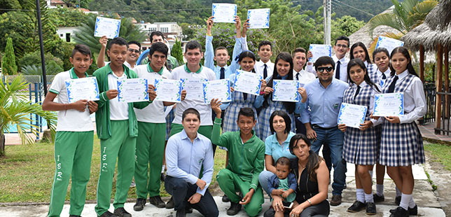 Estudiantes De Instituciones Educativas Se Graduaron En Monitoreo Climático Participativo