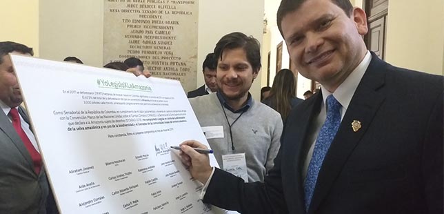 Congresistas Se Unen A La Lucha Contra La Deforestación De La Amazonía Colombiana